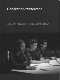 Acheter le livre : Génération Mitterrand librairie du spectacle