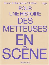 Pour une histoire des metteuses en scène